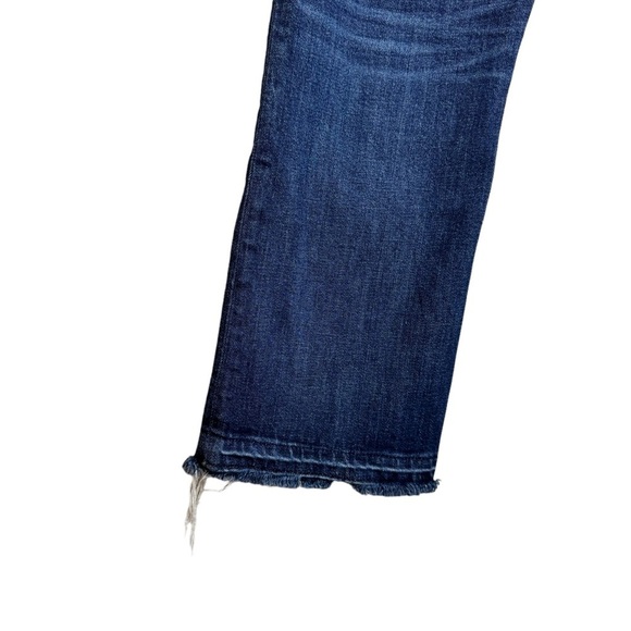 J. Crew Billie Demi Boot Crop Jeans High Rise Boot Leg Short Unsewn Raw Hem 28 - Picture 9 of 16